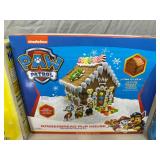 Assorted Gingerbread Houses, Specialty Candy Houses, Nesquik Gift Set