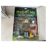 Cat Tent, Cat Lady Action Figure, Cat Scratcher, Cat Hat Gag-Gift Box