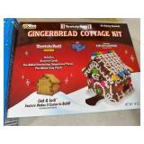 Assorted Gingerbread Houses, Specialty Candy Houses, Nesquik Gift Set