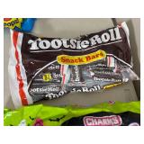 Large Lot of Assorted Candy, Dots, Mixes, Mini Pops, Chupas, Tootsie Rolls, and More