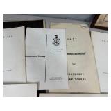 Vintage Apron, Old Pictures, Commencement Books from 60