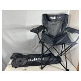 2 New Folding Camp Chairs / Bag Chairs