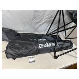 2 New Folding Camp Chairs / Bag Chairs