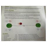 New Foldable Frisbee Yard Game