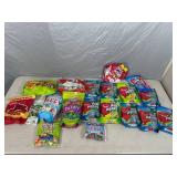 Assorted Candy, Air Heads, Taffy, Chupa Chups, Junior Mints, and More