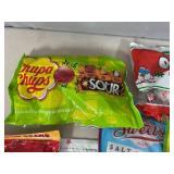 Assorted Candy, Air Heads, Taffy, Chupa Chups, Junior Mints, and More