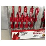 New Diablo 16 pc Spade Drill Bit Set with Case