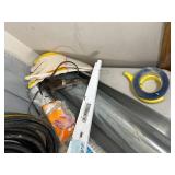 Assorted Tools, Hardware, Garden Hose, and More