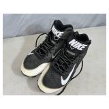 Nike Huarache Cleats and Foot Ball