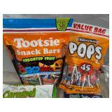 Assorted Candy, Tootsie Rolls, Tootsie Pops, Fruit Chews, Dots, and More