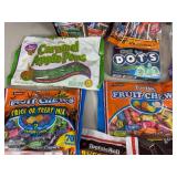 Assorted Candy, Tootsie Rolls, Tootsie Pops, Fruit Chews, Dots, and More