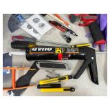 Large Tub, Tools, Hardware, Etc