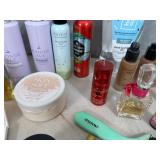Assorted Beauty Supplies, Skin Care, Hair Care, and More