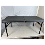 Folding Table - 40 x 20 inches - Adjustable Legs