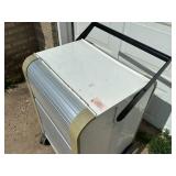 Rolling Cabinet with Roll Up Door and Power Inside Drawers