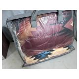 New Luxe Home Sherpa Throw Blanket