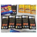 Assorted Candy, Chocolove Chocolate Bars, Haribo Gummy Candy