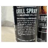 3 New Cans of Weber Grill Spray