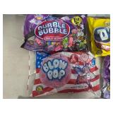Assorted Candy, Dots, Dubble Bubble, Fruit Chews, Tootsie Rolls, and More
