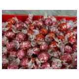 4.5 lbs of Lindt Lindor Chocolate Truffles and Strawberries and Cream