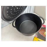 New 5 Quart Cast Iron Dutch Oven - Scuffed