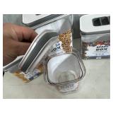 4 New Airtight Food Storage Containers