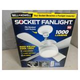 New Socket Fan Light with Remote