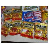 Assorted Candy, Haribo, Caramel Roca, Caramel Apple Pops, Blow Pops, Charms, and More