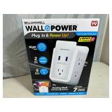 New Wall Power Station with Fast Charging USB Ports, Nightlight, and More