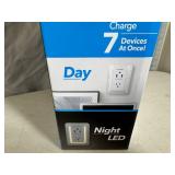 New Wall Power Station with Fast Charging USB Ports, Nightlight, and More