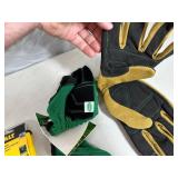 New Dewalt and Scotts Brand Work Gloves / Gardening Gloves