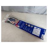New 3 x 5 ft American Flag with Pole and Bracket