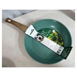 New 11 inch Ceramic Coated Aluminum Induction Safe Frying Pan
