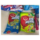 Assorted Candy, Airheads, Tootsie Pops, Dubble Bubble, and More