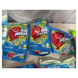 Assorted Candy, Airheads, Tootsie Pops, Dubble Bubble, and More