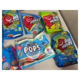 Assorted Candy, Airheads, Tootsie Pops, Dubble Bubble, and More