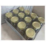 12 New Anchor Hocking Canning Jars - 1 Quart Regular Mouth