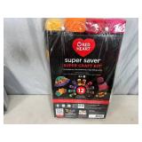 New Red Heart 12 Piece Yarn Super Craft Kit