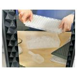 New Tevolo Twist and Release Mini Ice Mold with Storage Bin and Scoop