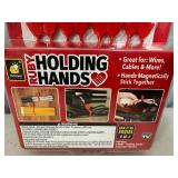New 8 Pack of Ruby Holding Hands Magnetic Silicone Ties / Organizers