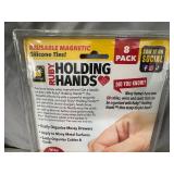 New 8 Pack of Ruby Holding Hands Magnetic Silicone Ties / Organizers
