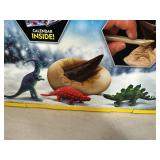 New National Geographic Dinosaur Advent Calendar with 24 Dinosaurs and T-Rex Tooth Replica