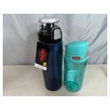 2 New Thermos Water Bottles