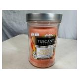 New 18 oz Tuscany Premium Candle with Essential Oils
