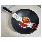 New 6.5 Quart Metal Wok Pan