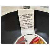 New 6.5 Quart Metal Wok Pan