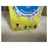 8 Boxes of Water Magic Immune Defense Flavor Straws - Mega Orange Flavor