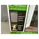 New Magic Mesh Hands-Free Magnetic Screen Door - Double Size