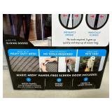 New Magic Mesh Hands-Free Magnetic Screen Door - Deluxe