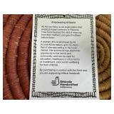 3 New Handmade Woven Basket / Wall Decor - $90 retail